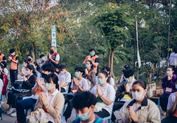 ภาพกิจกรรม  สโมสรนักศึกษาคณะวิทยาศาสตร์และเทคโนโลยี โครงการเรียนรู้ ธำรงศิลปวัฒนธรรมคณะวิทยาศาสตร์และเทคโนโลยี มหาวิทยาลัยราชภัฏกำแพงเพชร ประจำปีงบประมาณ 2565