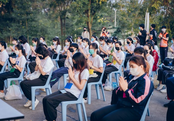 ภาพกิจกรรม  สโมสรนักศึกษาคณะวิทยาศาสตร์และเทคโนโลยี โครงการเรียนรู้ ธำรงศิลปวัฒนธรรมคณะวิทยาศาสตร์และเทคโนโลยี มหาวิทยาลัยราชภัฏกำแพงเพชร ประจำปีงบประมาณ 2565
