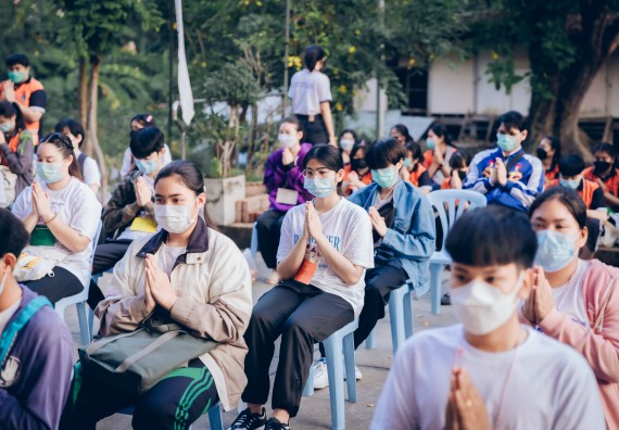 ภาพกิจกรรม  สโมสรนักศึกษาคณะวิทยาศาสตร์และเทคโนโลยี โครงการเรียนรู้ ธำรงศิลปวัฒนธรรมคณะวิทยาศาสตร์และเทคโนโลยี มหาวิทยาลัยราชภัฏกำแพงเพชร ประจำปีงบประมาณ 2565