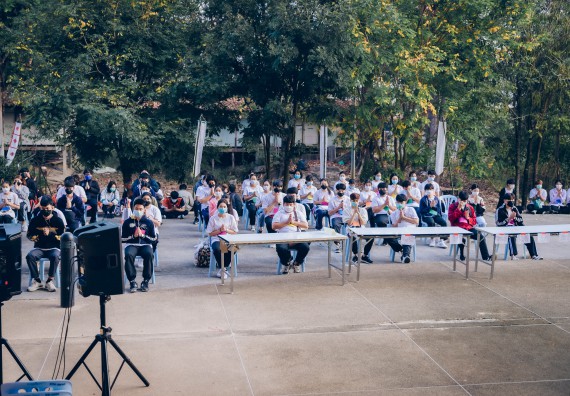 ภาพกิจกรรม  สโมสรนักศึกษาคณะวิทยาศาสตร์และเทคโนโลยี โครงการเรียนรู้ ธำรงศิลปวัฒนธรรมคณะวิทยาศาสตร์และเทคโนโลยี มหาวิทยาลัยราชภัฏกำแพงเพชร ประจำปีงบประมาณ 2565