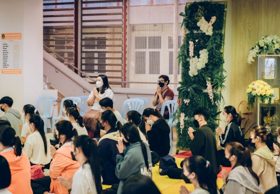 ภาพกิจกรรม  สโมสรนักศึกษาคณะวิทยาศาสตร์และเทคโนโลยี โครงการเรียนรู้ ธำรงศิลปวัฒนธรรมคณะวิทยาศาสตร์และเทคโนโลยี มหาวิทยาลัยราชภัฏกำแพงเพชร ประจำปีงบประมาณ 2565