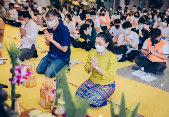 ภาพกิจกรรม  สโมสรนักศึกษาคณะวิทยาศาสตร์และเทคโนโลยี โครงการเรียนรู้ ธำรงศิลปวัฒนธรรมคณะวิทยาศาสตร์และเทคโนโลยี มหาวิทยาลัยราชภัฏกำแพงเพชร ประจำปีงบประมาณ 2565