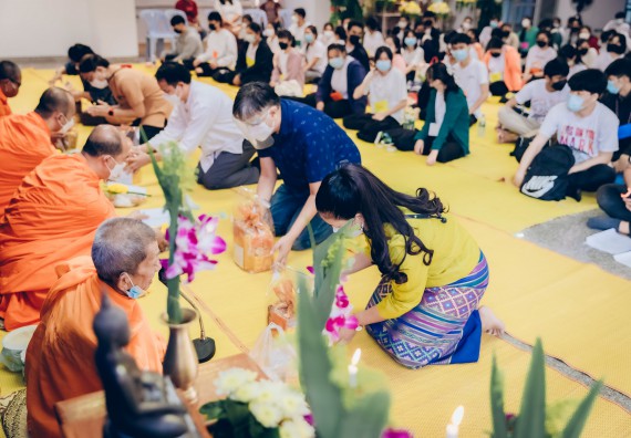 ภาพกิจกรรม  สโมสรนักศึกษาคณะวิทยาศาสตร์และเทคโนโลยี โครงการเรียนรู้ ธำรงศิลปวัฒนธรรมคณะวิทยาศาสตร์และเทคโนโลยี มหาวิทยาลัยราชภัฏกำแพงเพชร ประจำปีงบประมาณ 2565