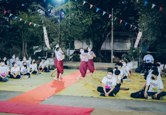 ภาพกิจกรรม  สโมสรนักศึกษาคณะวิทยาศาสตร์และเทคโนโลยี โครงการเรียนรู้ ธำรงศิลปวัฒนธรรมคณะวิทยาศาสตร์และเทคโนโลยี มหาวิทยาลัยราชภัฏกำแพงเพชร ประจำปีงบประมาณ 2565