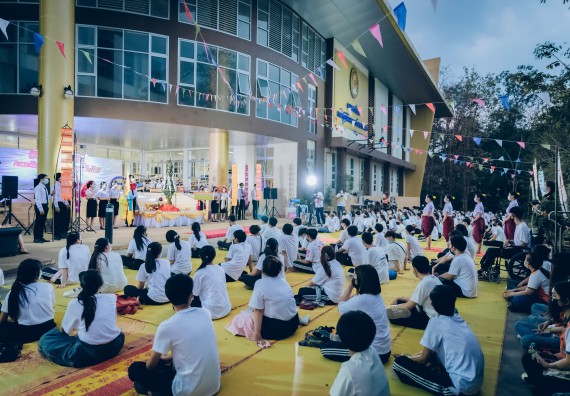 ภาพกิจกรรม  สโมสรนักศึกษาคณะวิทยาศาสตร์และเทคโนโลยี โครงการเรียนรู้ ธำรงศิลปวัฒนธรรมคณะวิทยาศาสตร์และเทคโนโลยี มหาวิทยาลัยราชภัฏกำแพงเพชร ประจำปีงบประมาณ 2565