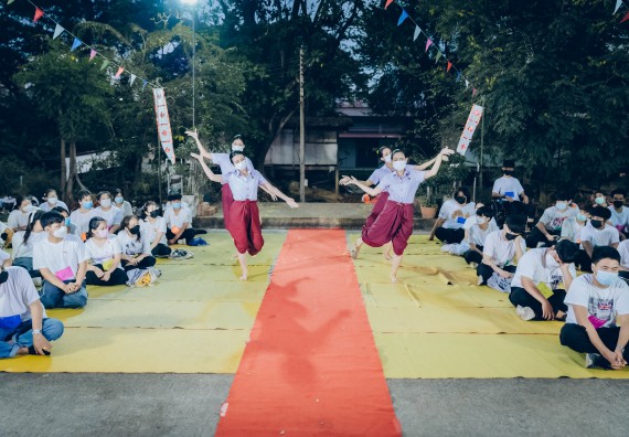ภาพกิจกรรม  สโมสรนักศึกษาคณะวิทยาศาสตร์และเทคโนโลยี โครงการเรียนรู้ ธำรงศิลปวัฒนธรรมคณะวิทยาศาสตร์และเทคโนโลยี มหาวิทยาลัยราชภัฏกำแพงเพชร ประจำปีงบประมาณ 2565
