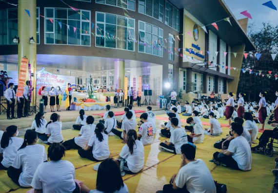 ภาพกิจกรรม  สโมสรนักศึกษาคณะวิทยาศาสตร์และเทคโนโลยี โครงการเรียนรู้ ธำรงศิลปวัฒนธรรมคณะวิทยาศาสตร์และเทคโนโลยี มหาวิทยาลัยราชภัฏกำแพงเพชร ประจำปีงบประมาณ 2565