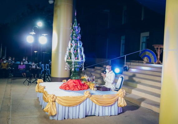 ภาพกิจกรรม  สโมสรนักศึกษาคณะวิทยาศาสตร์และเทคโนโลยี โครงการเรียนรู้ ธำรงศิลปวัฒนธรรมคณะวิทยาศาสตร์และเทคโนโลยี มหาวิทยาลัยราชภัฏกำแพงเพชร ประจำปีงบประมาณ 2565