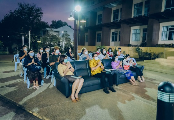 ภาพกิจกรรม  สโมสรนักศึกษาคณะวิทยาศาสตร์และเทคโนโลยี โครงการเรียนรู้ ธำรงศิลปวัฒนธรรมคณะวิทยาศาสตร์และเทคโนโลยี มหาวิทยาลัยราชภัฏกำแพงเพชร ประจำปีงบประมาณ 2565