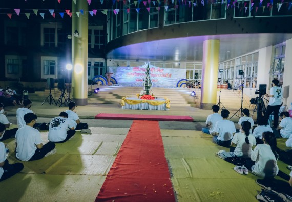 ภาพกิจกรรม  สโมสรนักศึกษาคณะวิทยาศาสตร์และเทคโนโลยี โครงการเรียนรู้ ธำรงศิลปวัฒนธรรมคณะวิทยาศาสตร์และเทคโนโลยี มหาวิทยาลัยราชภัฏกำแพงเพชร ประจำปีงบประมาณ 2565