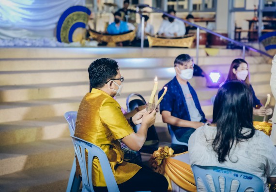 ภาพกิจกรรม  สโมสรนักศึกษาคณะวิทยาศาสตร์และเทคโนโลยี โครงการเรียนรู้ ธำรงศิลปวัฒนธรรมคณะวิทยาศาสตร์และเทคโนโลยี มหาวิทยาลัยราชภัฏกำแพงเพชร ประจำปีงบประมาณ 2565