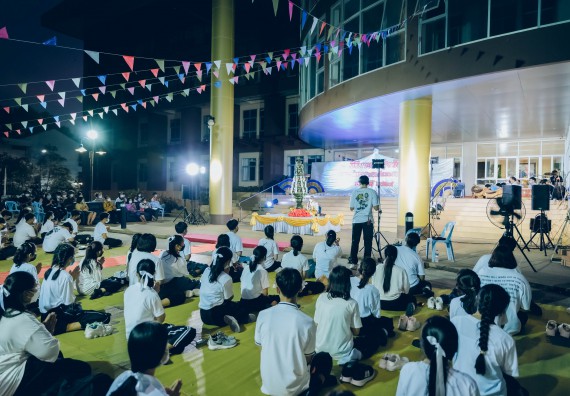 ภาพกิจกรรม  สโมสรนักศึกษาคณะวิทยาศาสตร์และเทคโนโลยี โครงการเรียนรู้ ธำรงศิลปวัฒนธรรมคณะวิทยาศาสตร์และเทคโนโลยี มหาวิทยาลัยราชภัฏกำแพงเพชร ประจำปีงบประมาณ 2565