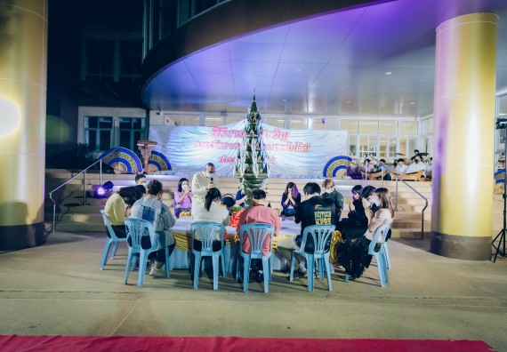 ภาพกิจกรรม  สโมสรนักศึกษาคณะวิทยาศาสตร์และเทคโนโลยี โครงการเรียนรู้ ธำรงศิลปวัฒนธรรมคณะวิทยาศาสตร์และเทคโนโลยี มหาวิทยาลัยราชภัฏกำแพงเพชร ประจำปีงบประมาณ 2565