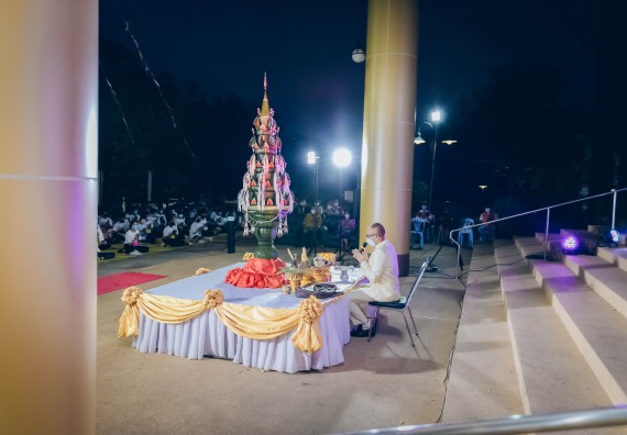 ภาพกิจกรรม  สโมสรนักศึกษาคณะวิทยาศาสตร์และเทคโนโลยี โครงการเรียนรู้ ธำรงศิลปวัฒนธรรมคณะวิทยาศาสตร์และเทคโนโลยี มหาวิทยาลัยราชภัฏกำแพงเพชร ประจำปีงบประมาณ 2565