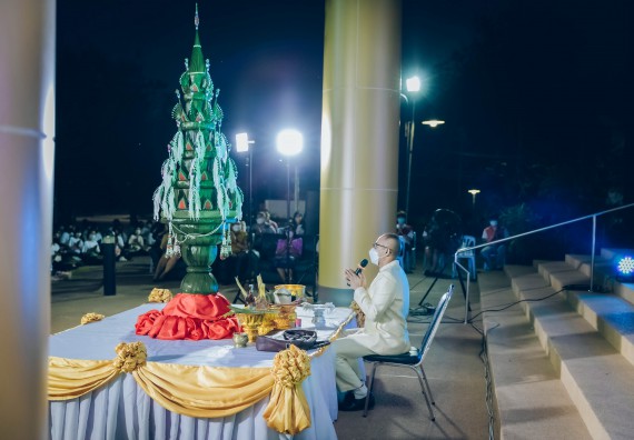 ภาพกิจกรรม  สโมสรนักศึกษาคณะวิทยาศาสตร์และเทคโนโลยี โครงการเรียนรู้ ธำรงศิลปวัฒนธรรมคณะวิทยาศาสตร์และเทคโนโลยี มหาวิทยาลัยราชภัฏกำแพงเพชร ประจำปีงบประมาณ 2565
