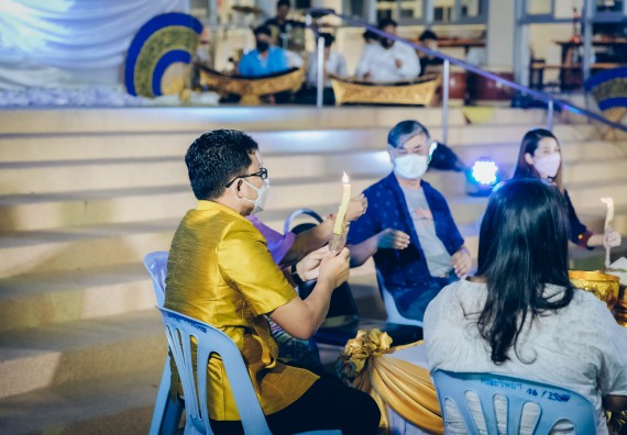 ภาพกิจกรรม  สโมสรนักศึกษาคณะวิทยาศาสตร์และเทคโนโลยี โครงการเรียนรู้ ธำรงศิลปวัฒนธรรมคณะวิทยาศาสตร์และเทคโนโลยี มหาวิทยาลัยราชภัฏกำแพงเพชร ประจำปีงบประมาณ 2565