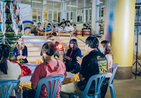 ภาพกิจกรรม  สโมสรนักศึกษาคณะวิทยาศาสตร์และเทคโนโลยี โครงการเรียนรู้ ธำรงศิลปวัฒนธรรมคณะวิทยาศาสตร์และเทคโนโลยี มหาวิทยาลัยราชภัฏกำแพงเพชร ประจำปีงบประมาณ 2565