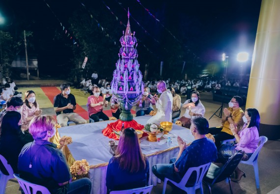 ภาพกิจกรรม  สโมสรนักศึกษาคณะวิทยาศาสตร์และเทคโนโลยี โครงการเรียนรู้ ธำรงศิลปวัฒนธรรมคณะวิทยาศาสตร์และเทคโนโลยี มหาวิทยาลัยราชภัฏกำแพงเพชร ประจำปีงบประมาณ 2565