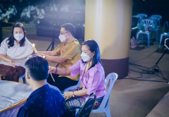 ภาพกิจกรรม  สโมสรนักศึกษาคณะวิทยาศาสตร์และเทคโนโลยี โครงการเรียนรู้ ธำรงศิลปวัฒนธรรมคณะวิทยาศาสตร์และเทคโนโลยี มหาวิทยาลัยราชภัฏกำแพงเพชร ประจำปีงบประมาณ 2565