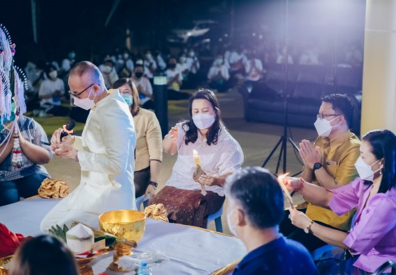 ภาพกิจกรรม  สโมสรนักศึกษาคณะวิทยาศาสตร์และเทคโนโลยี โครงการเรียนรู้ ธำรงศิลปวัฒนธรรมคณะวิทยาศาสตร์และเทคโนโลยี มหาวิทยาลัยราชภัฏกำแพงเพชร ประจำปีงบประมาณ 2565