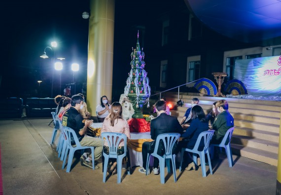 ภาพกิจกรรม  สโมสรนักศึกษาคณะวิทยาศาสตร์และเทคโนโลยี โครงการเรียนรู้ ธำรงศิลปวัฒนธรรมคณะวิทยาศาสตร์และเทคโนโลยี มหาวิทยาลัยราชภัฏกำแพงเพชร ประจำปีงบประมาณ 2565