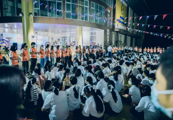 ภาพกิจกรรม  สโมสรนักศึกษาคณะวิทยาศาสตร์และเทคโนโลยี โครงการเรียนรู้ ธำรงศิลปวัฒนธรรมคณะวิทยาศาสตร์และเทคโนโลยี มหาวิทยาลัยราชภัฏกำแพงเพชร ประจำปีงบประมาณ 2565