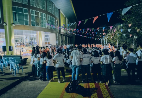 ภาพกิจกรรม  สโมสรนักศึกษาคณะวิทยาศาสตร์และเทคโนโลยี โครงการเรียนรู้ ธำรงศิลปวัฒนธรรมคณะวิทยาศาสตร์และเทคโนโลยี มหาวิทยาลัยราชภัฏกำแพงเพชร ประจำปีงบประมาณ 2565