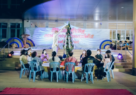 ภาพกิจกรรม  สโมสรนักศึกษาคณะวิทยาศาสตร์และเทคโนโลยี โครงการเรียนรู้ ธำรงศิลปวัฒนธรรมคณะวิทยาศาสตร์และเทคโนโลยี มหาวิทยาลัยราชภัฏกำแพงเพชร ประจำปีงบประมาณ 2565