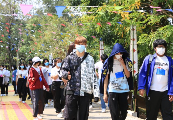 ภาพกิจกรรม  สโมสรนักศึกษาคณะวิทยาศาสตร์และเทคโนโลยี จัดโครงการพัฒนานักศึกษาคณะวิทยาศาสตร์และเทคโนโลยี มหาวิทยาลัยราชภัฏกําแพงเพชร ประจําปีงบประมาณ 2565