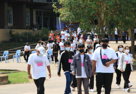 ภาพกิจกรรม  สโมสรนักศึกษาคณะวิทยาศาสตร์และเทคโนโลยี จัดโครงการพัฒนานักศึกษาคณะวิทยาศาสตร์และเทคโนโลยี มหาวิทยาลัยราชภัฏกําแพงเพชร ประจําปีงบประมาณ 2565