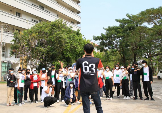 ภาพกิจกรรม  สโมสรนักศึกษาคณะวิทยาศาสตร์และเทคโนโลยี จัดโครงการพัฒนานักศึกษาคณะวิทยาศาสตร์และเทคโนโลยี มหาวิทยาลัยราชภัฏกําแพงเพชร ประจําปีงบประมาณ 2565