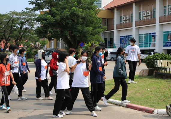 ภาพกิจกรรม  สโมสรนักศึกษาคณะวิทยาศาสตร์และเทคโนโลยี จัดโครงการพัฒนานักศึกษาคณะวิทยาศาสตร์และเทคโนโลยี มหาวิทยาลัยราชภัฏกําแพงเพชร ประจําปีงบประมาณ 2565