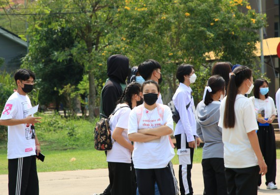 ภาพกิจกรรม  สโมสรนักศึกษาคณะวิทยาศาสตร์และเทคโนโลยี จัดโครงการพัฒนานักศึกษาคณะวิทยาศาสตร์และเทคโนโลยี มหาวิทยาลัยราชภัฏกําแพงเพชร ประจําปีงบประมาณ 2565