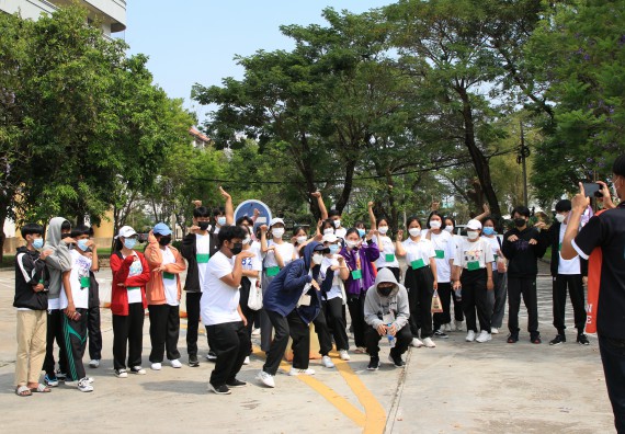ภาพกิจกรรม  สโมสรนักศึกษาคณะวิทยาศาสตร์และเทคโนโลยี จัดโครงการพัฒนานักศึกษาคณะวิทยาศาสตร์และเทคโนโลยี มหาวิทยาลัยราชภัฏกําแพงเพชร ประจําปีงบประมาณ 2565