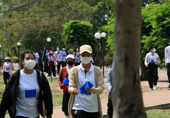 ภาพกิจกรรม  สโมสรนักศึกษาคณะวิทยาศาสตร์และเทคโนโลยี จัดโครงการพัฒนานักศึกษาคณะวิทยาศาสตร์และเทคโนโลยี มหาวิทยาลัยราชภัฏกําแพงเพชร ประจําปีงบประมาณ 2565