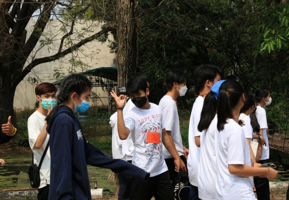 ภาพกิจกรรม  สโมสรนักศึกษาคณะวิทยาศาสตร์และเทคโนโลยี จัดโครงการพัฒนานักศึกษาคณะวิทยาศาสตร์และเทคโนโลยี มหาวิทยาลัยราชภัฏกําแพงเพชร ประจําปีงบประมาณ 2565