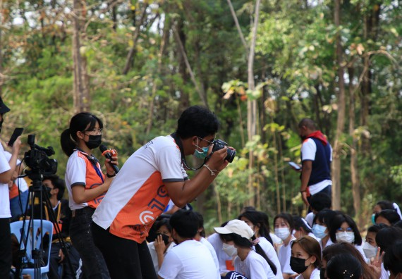 ภาพกิจกรรม  สโมสรนักศึกษาคณะวิทยาศาสตร์และเทคโนโลยี จัดโครงการพัฒนานักศึกษาคณะวิทยาศาสตร์และเทคโนโลยี มหาวิทยาลัยราชภัฏกําแพงเพชร ประจําปีงบประมาณ 2565