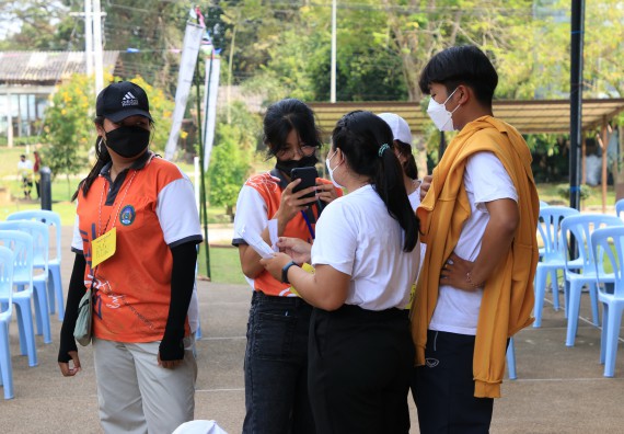 ภาพกิจกรรม  สโมสรนักศึกษาคณะวิทยาศาสตร์และเทคโนโลยี จัดโครงการพัฒนานักศึกษาคณะวิทยาศาสตร์และเทคโนโลยี มหาวิทยาลัยราชภัฏกําแพงเพชร ประจําปีงบประมาณ 2565