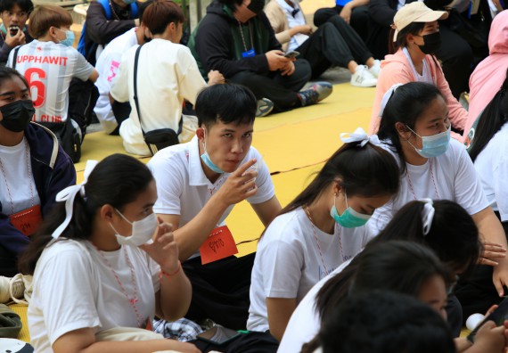 ภาพกิจกรรม  สโมสรนักศึกษาคณะวิทยาศาสตร์และเทคโนโลยี จัดโครงการพัฒนานักศึกษาคณะวิทยาศาสตร์และเทคโนโลยี มหาวิทยาลัยราชภัฏกําแพงเพชร ประจําปีงบประมาณ 2565