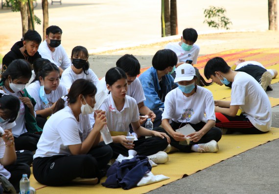 ภาพกิจกรรม  สโมสรนักศึกษาคณะวิทยาศาสตร์และเทคโนโลยี จัดโครงการพัฒนานักศึกษาคณะวิทยาศาสตร์และเทคโนโลยี มหาวิทยาลัยราชภัฏกําแพงเพชร ประจําปีงบประมาณ 2565