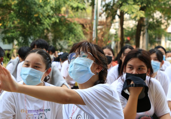 ภาพกิจกรรม  สโมสรนักศึกษาคณะวิทยาศาสตร์และเทคโนโลยี จัดโครงการพัฒนานักศึกษาคณะวิทยาศาสตร์และเทคโนโลยี มหาวิทยาลัยราชภัฏกําแพงเพชร ประจําปีงบประมาณ 2565