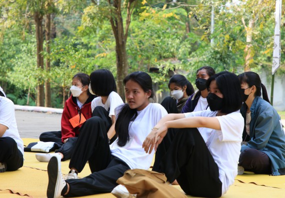 ภาพกิจกรรม  สโมสรนักศึกษาคณะวิทยาศาสตร์และเทคโนโลยี จัดโครงการพัฒนานักศึกษาคณะวิทยาศาสตร์และเทคโนโลยี มหาวิทยาลัยราชภัฏกําแพงเพชร ประจําปีงบประมาณ 2565