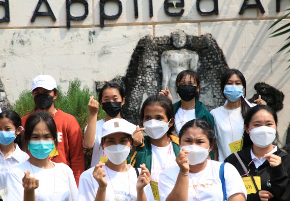ภาพกิจกรรม  สโมสรนักศึกษาคณะวิทยาศาสตร์และเทคโนโลยี จัดโครงการพัฒนานักศึกษาคณะวิทยาศาสตร์และเทคโนโลยี มหาวิทยาลัยราชภัฏกําแพงเพชร ประจําปีงบประมาณ 2565
