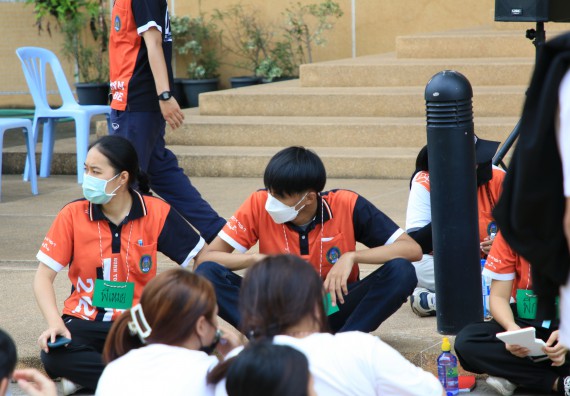 ภาพกิจกรรม  สโมสรนักศึกษาคณะวิทยาศาสตร์และเทคโนโลยี จัดโครงการพัฒนานักศึกษาคณะวิทยาศาสตร์และเทคโนโลยี มหาวิทยาลัยราชภัฏกําแพงเพชร ประจําปีงบประมาณ 2565