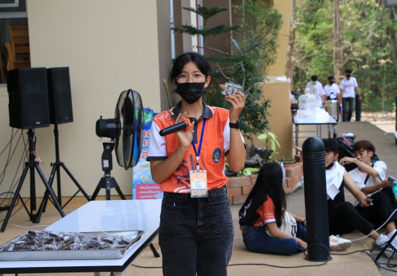 ภาพกิจกรรม  สโมสรนักศึกษาคณะวิทยาศาสตร์และเทคโนโลยี จัดโครงการพัฒนานักศึกษาคณะวิทยาศาสตร์และเทคโนโลยี มหาวิทยาลัยราชภัฏกําแพงเพชร ประจําปีงบประมาณ 2565