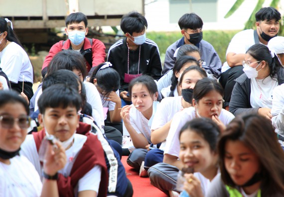 ภาพกิจกรรม  สโมสรนักศึกษาคณะวิทยาศาสตร์และเทคโนโลยี จัดโครงการพัฒนานักศึกษาคณะวิทยาศาสตร์และเทคโนโลยี มหาวิทยาลัยราชภัฏกําแพงเพชร ประจําปีงบประมาณ 2565