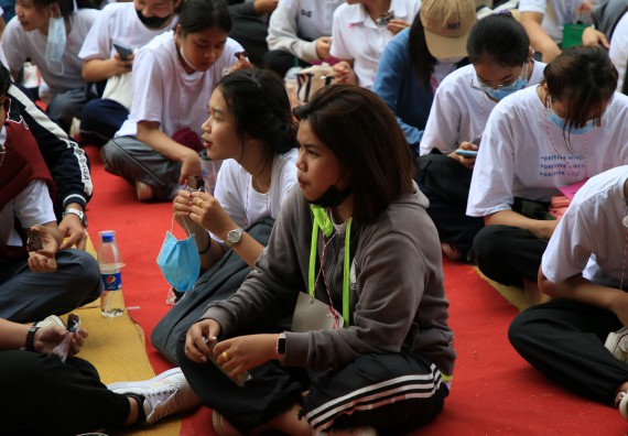 ภาพกิจกรรม  สโมสรนักศึกษาคณะวิทยาศาสตร์และเทคโนโลยี จัดโครงการพัฒนานักศึกษาคณะวิทยาศาสตร์และเทคโนโลยี มหาวิทยาลัยราชภัฏกําแพงเพชร ประจําปีงบประมาณ 2565