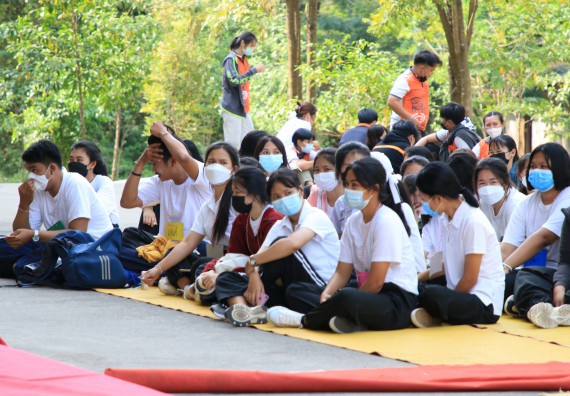 ภาพกิจกรรม  สโมสรนักศึกษาคณะวิทยาศาสตร์และเทคโนโลยี จัดโครงการพัฒนานักศึกษาคณะวิทยาศาสตร์และเทคโนโลยี มหาวิทยาลัยราชภัฏกําแพงเพชร ประจําปีงบประมาณ 2565