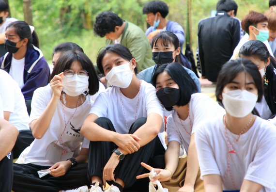 ภาพกิจกรรม  สโมสรนักศึกษาคณะวิทยาศาสตร์และเทคโนโลยี จัดโครงการพัฒนานักศึกษาคณะวิทยาศาสตร์และเทคโนโลยี มหาวิทยาลัยราชภัฏกําแพงเพชร ประจําปีงบประมาณ 2565
