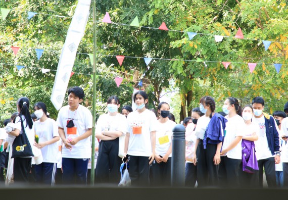 ภาพกิจกรรม  สโมสรนักศึกษาคณะวิทยาศาสตร์และเทคโนโลยี จัดโครงการพัฒนานักศึกษาคณะวิทยาศาสตร์และเทคโนโลยี มหาวิทยาลัยราชภัฏกําแพงเพชร ประจําปีงบประมาณ 2565